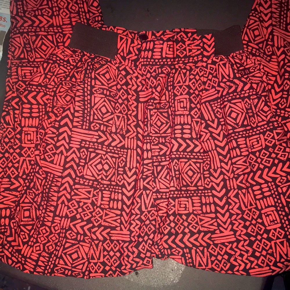 Tribal print jogger pants